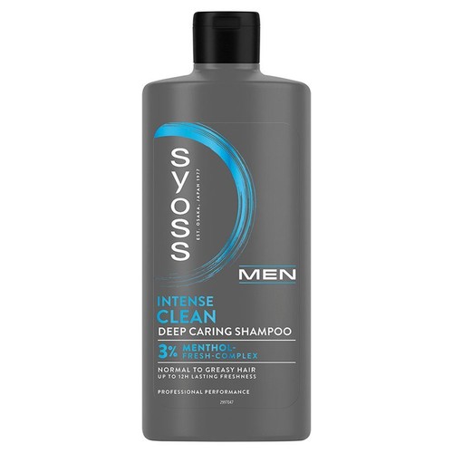 Szampon do włosów Intense Clean Man syoss 440 ml