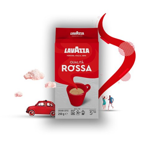 Kawa mielona Qualita Rossa  LAVAZZA 250 g