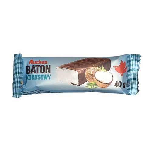 Baton kokosowy Auchan 40 g