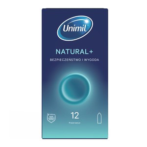 Prezerwatywy Natural+ Unimil 12 sztuk