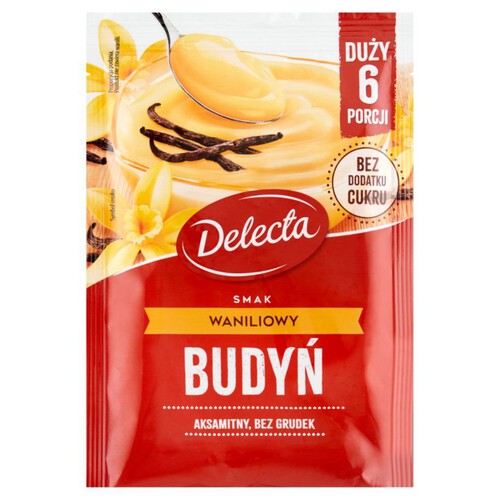 Budyń o smaku waniliowym w proszku Delecta 64 g