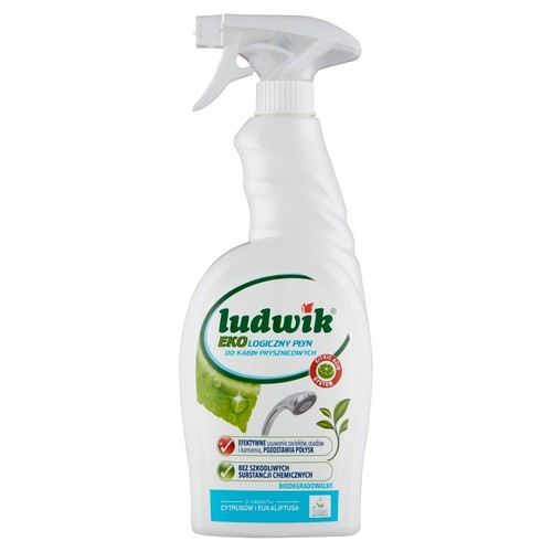 Ekologiczny płyn do kabin prysznicowych Ludwik 750 ml
