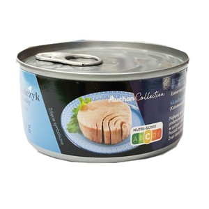 Tuńczyk jednolity w sosie własnym Auchan Collection  170 g