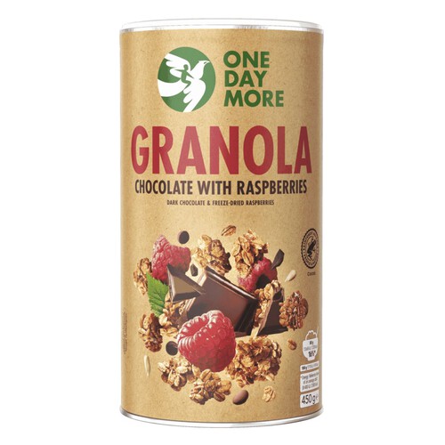 Granola czekolada-malina OneDayMore 450 g