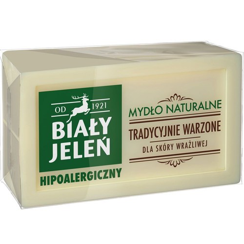 Hipoalergiczne mydło naturalne Biały Jeleń 1 sztuka