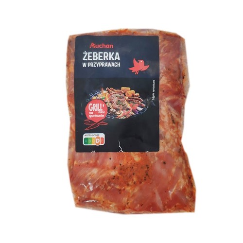 Żeberka w przyprawach Auchan na wagę od 500 g