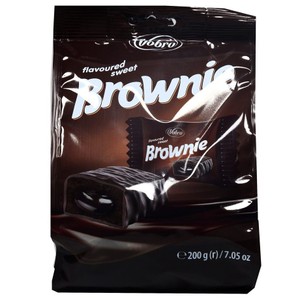 Cukierek czekoladowy o smaku brownie   Vobro 200 g