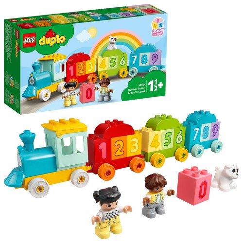 DUPLO Pociąg z cyferkami — nauka liczenia 10954 LEGO 1 sztuka