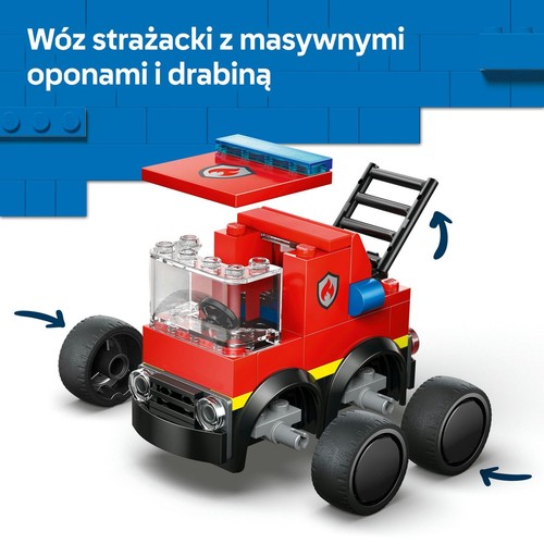 City Pojazdy — Wóz strażacki 60482, zestaw konstrukcyjny LEGO 1 sztuka