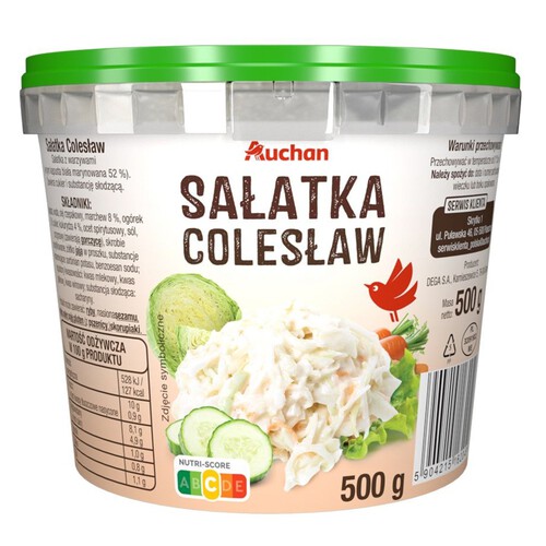 Sałatka Colesław Auchan 500 g