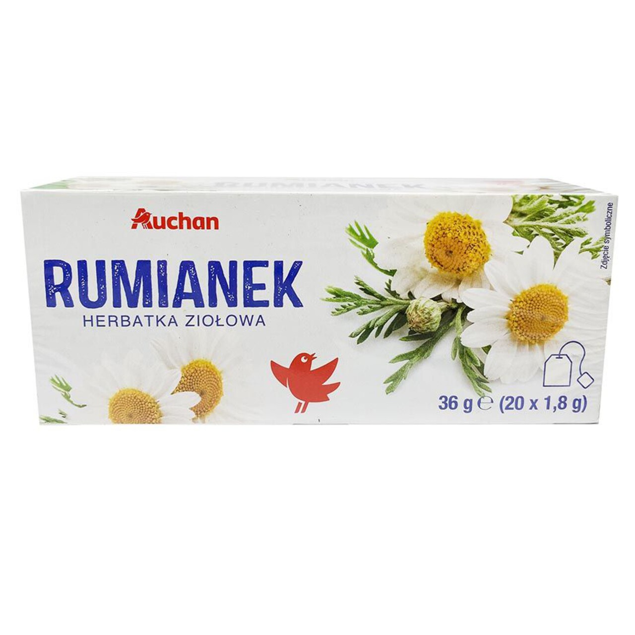 Rumianek herbata ziołowa Auchan 36 g
