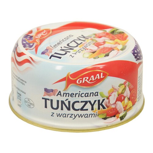 Americana Tuńczyk z Warzywami GRAAL 280g