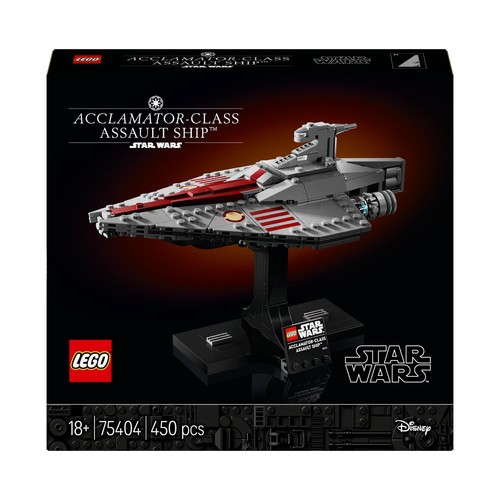 Star Wars™ Krążownik szturmowy typu Acclamator 75404 LEGO 1 sztuka