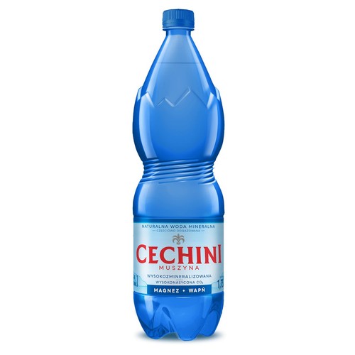 Woda niegazowana mineralna wysokonasycona Cechini Muszyna 1,75 l