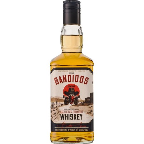 Whiskey alk. 40,0% obj. Bandidos 500 ml