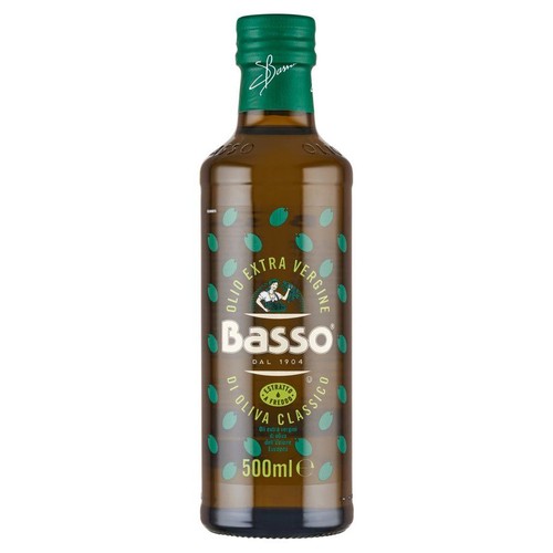 Oliwa z oliwek extra vergine Basso 500 ml