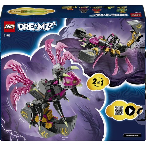 DREAMZzz™ Koszmarna skorpionowa koparka 71513, zabawka LEGO 1 sztuka