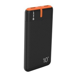 Powerbank EnerGo 10000mAh czarno-pomarańczowy Tracer 1 sztuka