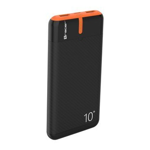 Powerbank EnerGo 10000mAh czarno-pomarańczowy Tracer 1 sztuka