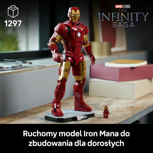 Marvel Iron Man Mark 3 — edycja kolekcjonerska 76344 LEGO 1 sztuka