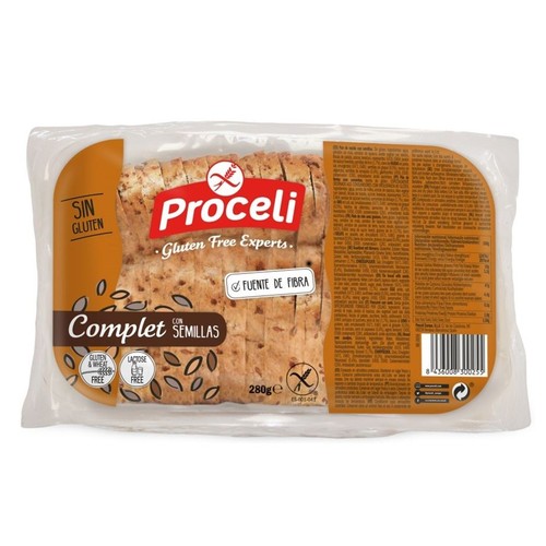 Chleb kanapkowy z ziarnami bezglutenowy Proceli 280 g
