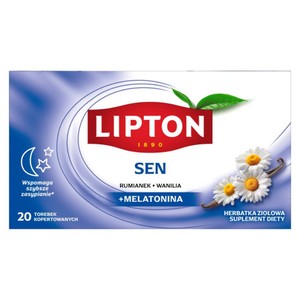 Herbatka ziołowa Sen Lipton 20 torebek