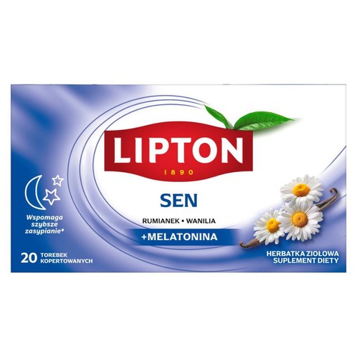Herbatka ziołowa Sen Lipton 20 torebek