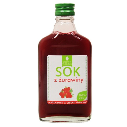 Sok z żurawiny Zielona Tłocznia 200 ml