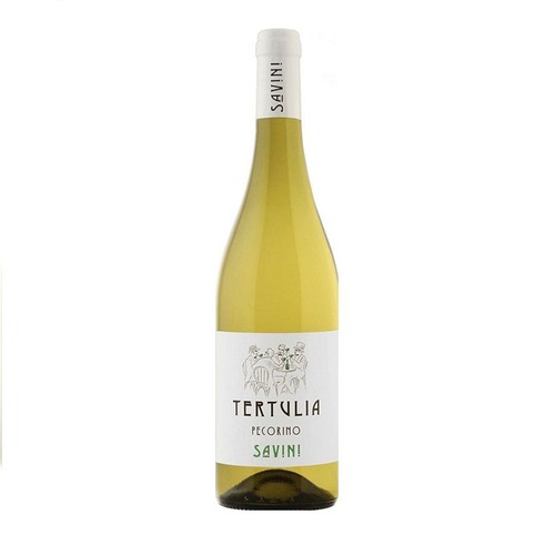 Wino włoskie białe wytrawne Tertulia Pecorino alk. 12,5% obj. Savini 750 ml