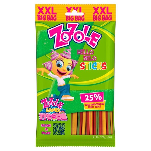 Żelki Hello Żelo sticks Zozole 150 g
