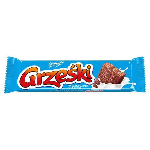 Wafelek w mlecznej czekoladzie  Grześki 36 g