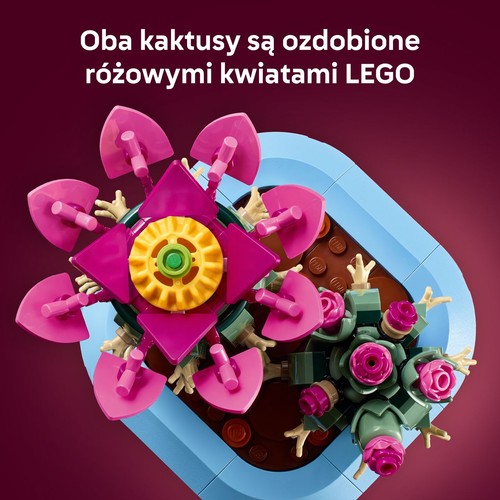 Botanicals Kwitnący kaktus, roślina ozdobna, klocki 11509 LEGO  1 sztuka