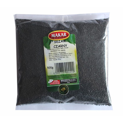 Sezam czarny Makar 500 g