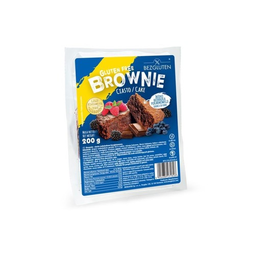 Ciasto czekoladowe Brownie bezglutenowe Bezgluten 200 g