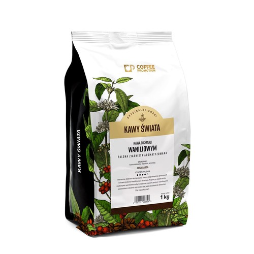 Kawa palona ziarnista aromatyzowana waniliowa Cofffee Promotion 1 kg