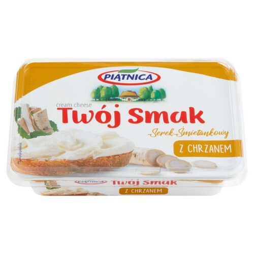 Twój Smak serek z chrzanem Piątnica 135 g