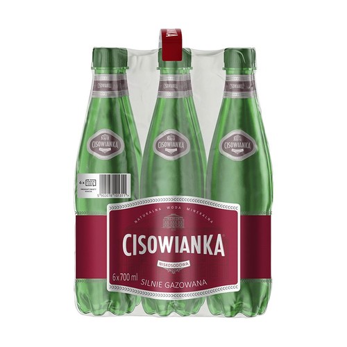 Woda mocno gazowana Cisowianka 6 x 700 ml