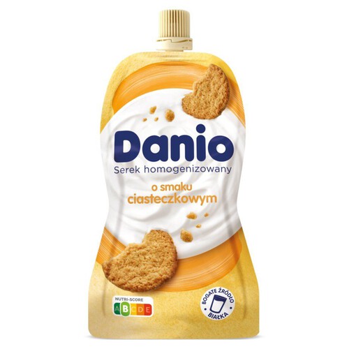 Danio serek homogenizowany o smaku ciasteczkowym Danone 120 g