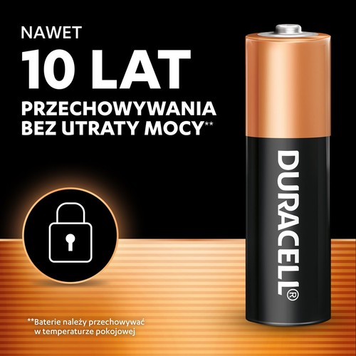 Baterie alkaiczne Basic AAA Duracell 6 sztuk