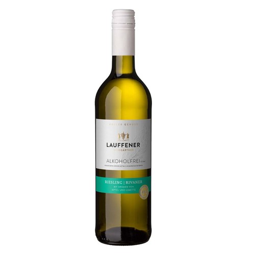Wino bezalkoholowe niemieckie białe wytrawne Riesling alk. 0,0% obj. LAUFFENER  750 ml