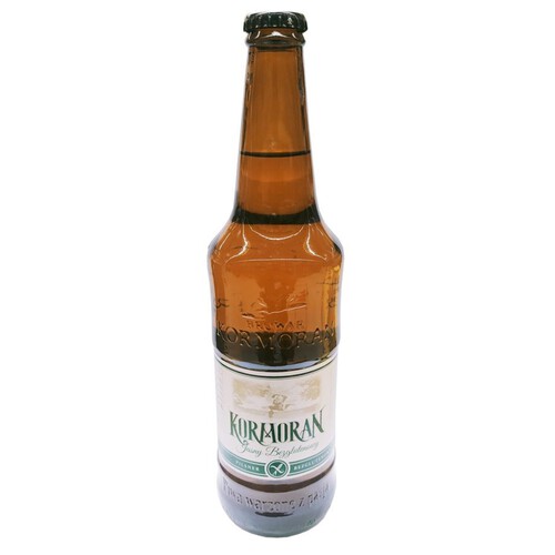 Pilsner piwo jasne bezglutenowe alk. 4.9% obj. Browar Kormoran 500 ml