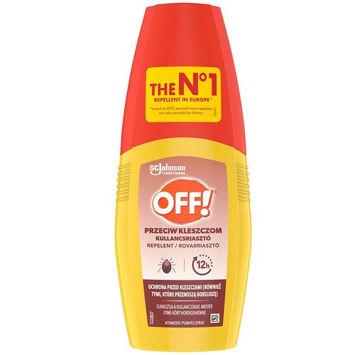 Ochrona przed kleszczami OFF! 100 ml