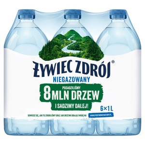 Woda niegazowana Żywiec Zdrój 6 x 1 l
