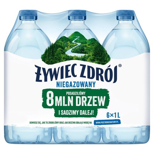 Woda niegazowana Żywiec Zdrój 6 x 1 l
