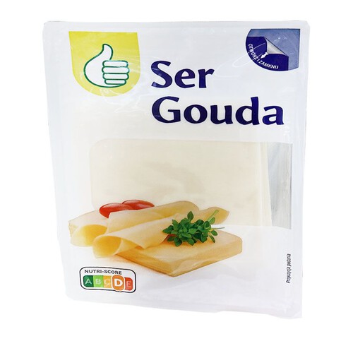 Ser gouda plastry   Auchan 150 g 