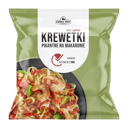 Krewetki pikantne na makaronie Family Fish 400 g
