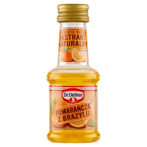 Ekstrakt naturalny Pomarańcza z Brazylii Dr.Oetker 30 ml