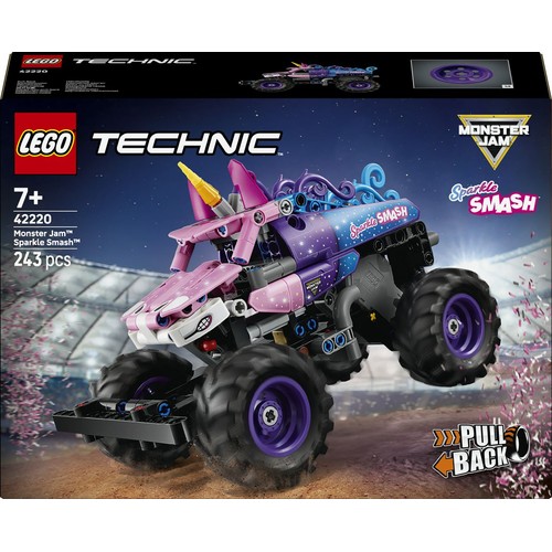 Technic Monster Jam™ Sparkle Smash™ z napędem typu pull-back 42220 LEGO 1 sztuka