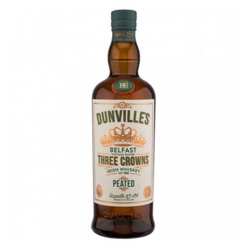 Whisky 3Crowns Peat 43.5%  DUNVILLES 700 ml