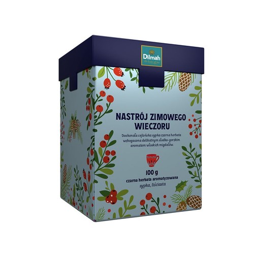 Herbata czarna aromatyzowana Nastrój zimowego wieczoru  Dilmah 100 g